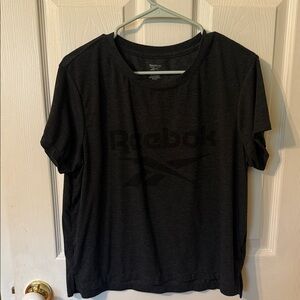 Reebok Charcoal Tee with Subtle Logo